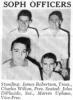 Sophomore Class Officers (March 1956)