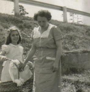 Carol and Thelma (c. Spring 1950)