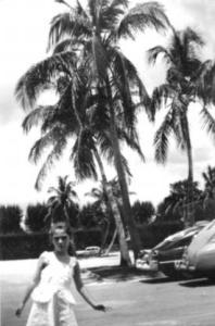 Carol Near Miami (Summer 1952)