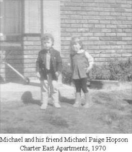 Michael and Michael Paige Hopson (Fall 1970)