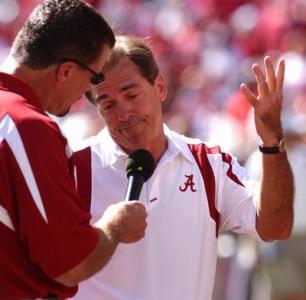 Saban after Win over Tennessee (October 20, 2007)