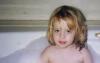 Sarah in Bubble Bath (c. 1996)