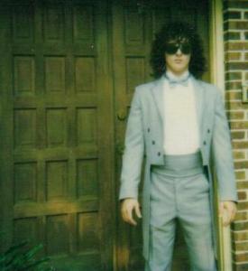 Michael Going to a Prom #1  (c. 1984)