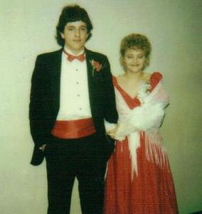 Thom and a Prom Date I Don't Remember  (c. 1986)