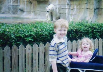 Jacob, Sarah, and the Gigantic Polar Bear  (c. 1995)