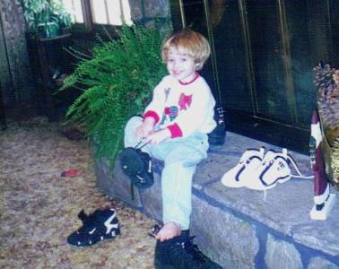 Trying on Her Daddy's Shoes  (c. 1995)