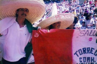 Mexican Soccer Fans #1  (c. 1997)