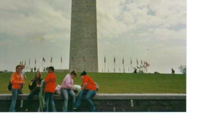 At the Washington Monument  (c.2007)