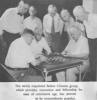 Checkers on a Card Table (c. 1957)