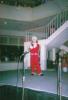 Sarah Singing Solo at the Mall (December 2002)