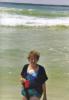 Carol in Katrina's Surf (August 28, 2005)