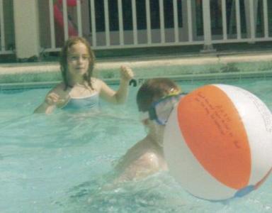 Fun in a Pool (July 2001)