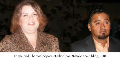 Tanya and Tomas Zapata (September 2006)