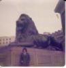 Carol at Trafalgar Square (c. 1976)