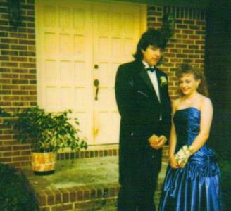 Thom and a Prom Date  (c. 1988)