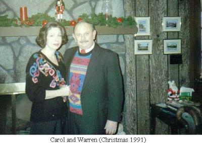 Carol and Warren (c. 1991)