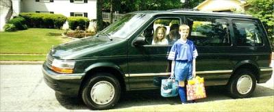 Playing with My Plymouth Minivan (c. 1999)