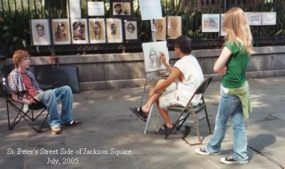 Jackson Square Artist (c. 2005)