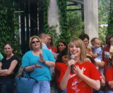 Performing at the Zoo, #3 (c. 2005)