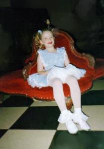 Sarah at a Dance Competition (c. 1999)