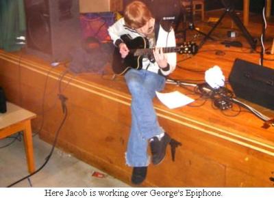 Jacob and Geroge's Epiphone (November 2006)