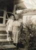 Warren and his Grandmother Taylor on First Communion Day  (c. 1946)