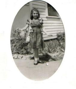 Carol's Easter Finery (c. 1951)