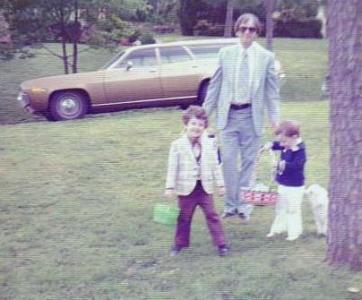 Easter at the Harveys  (c. 1973)