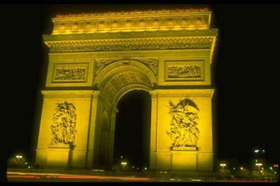 The Arch of Triumph at Night (c. 1976)