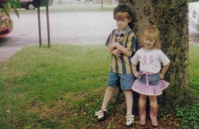 Finding the Boots for Recital  (c. 1998)