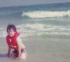 Michael at Panama City Beach  (c. 1973)