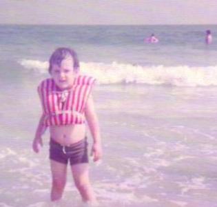 Thom at Panama City Beach  (c. 1973)