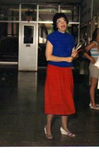 Carol at Banks High School  (c. 1985)