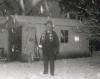 Grandpa O'Rourke Holding Snowball (c. 1943)