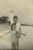 Warren and Kathleen on Biloxi Beach (c. 1948)