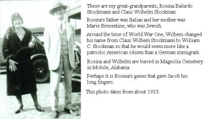 WFO's Great-Grandparents on the Stockman Side (c. 1923)