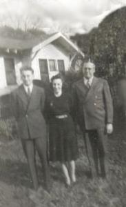 Tommy, Thelma, Bill (c. 1942)