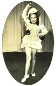 Carol at Dance Recital (c. 1947)