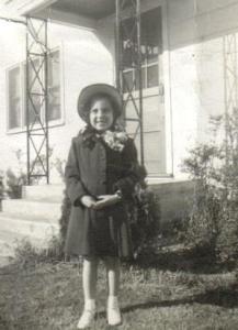 Carol at Easter (c. 1949)